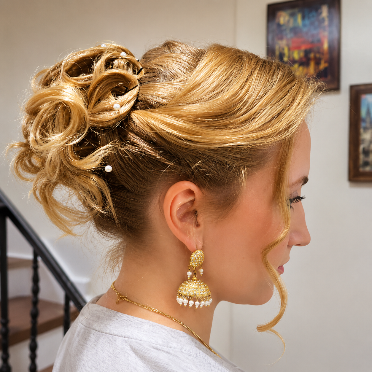 Hairstyling and Updos